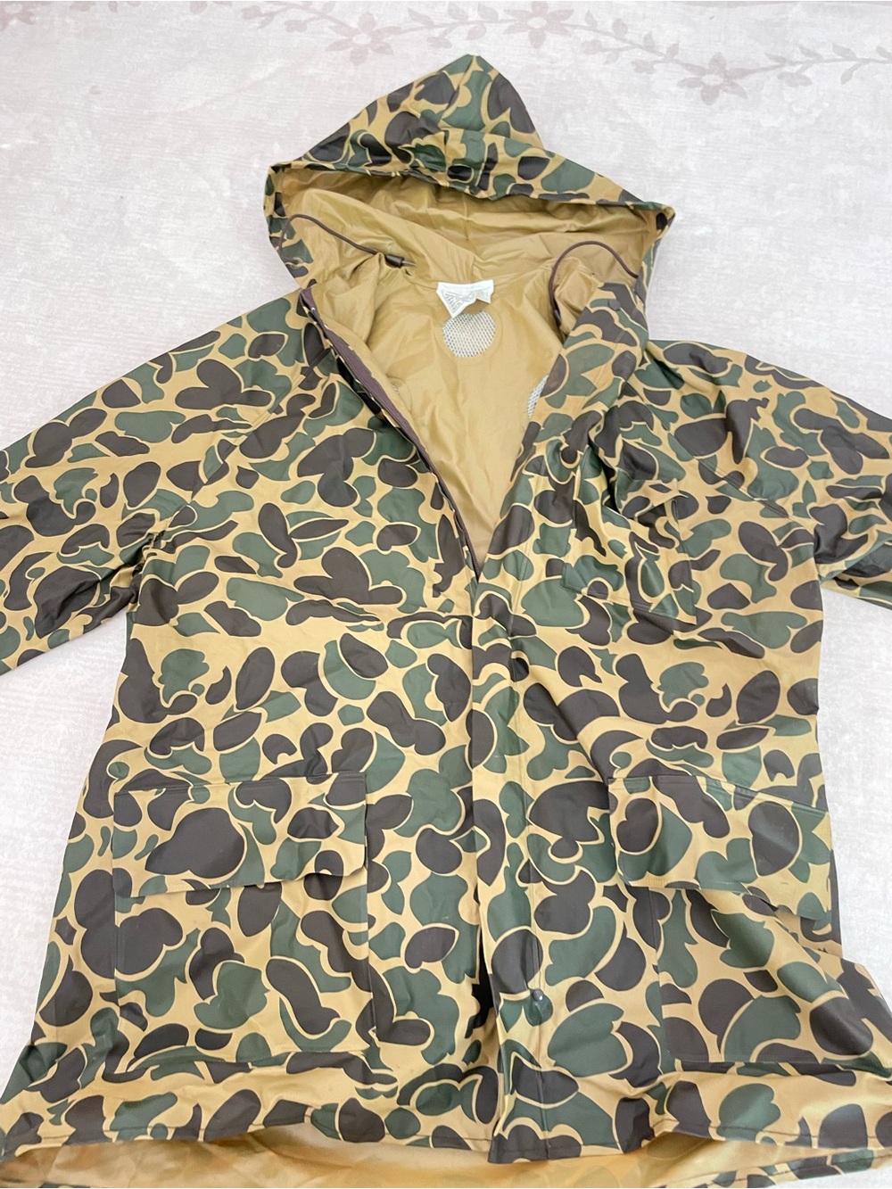 Source Unknown Men's Camouflage Windbreaker Jacket - Green, Brown, Tan